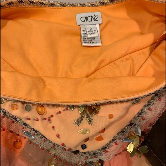 Cache colorblock frayed skirt - Picture 3 of 7